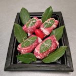 Bombette (capocollo, salsiccetta fresca, provola affumicata)